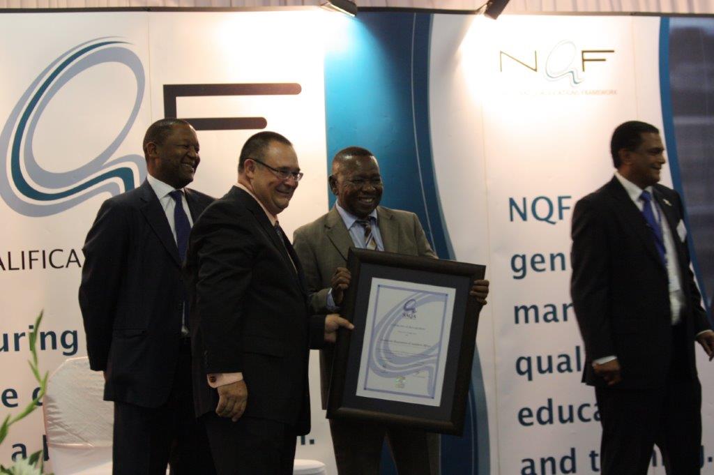 Blade Nzimande at SAQA